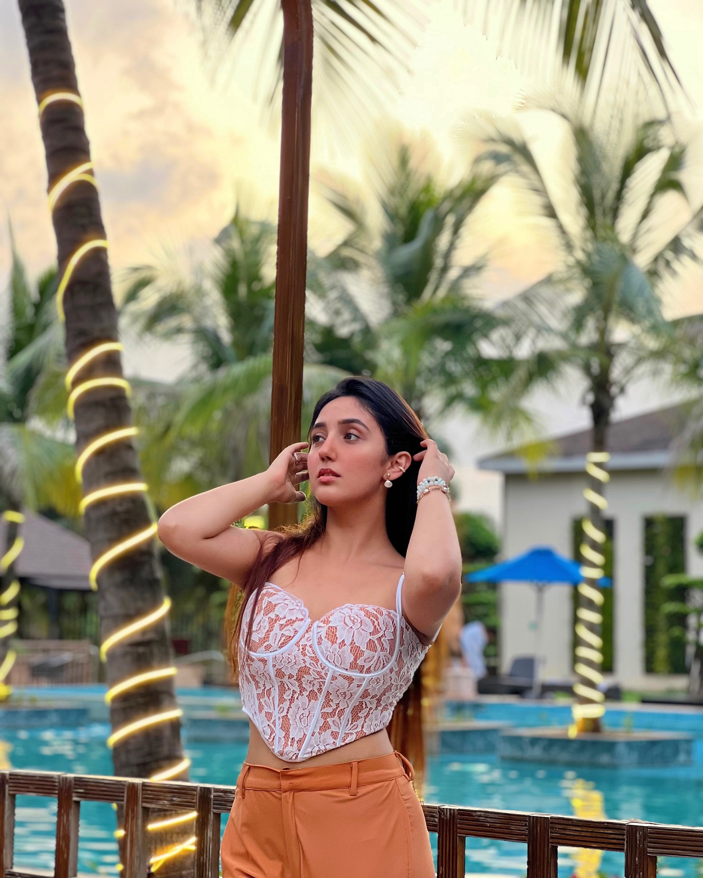 Sunset Skies And Lace Highs At Karjat