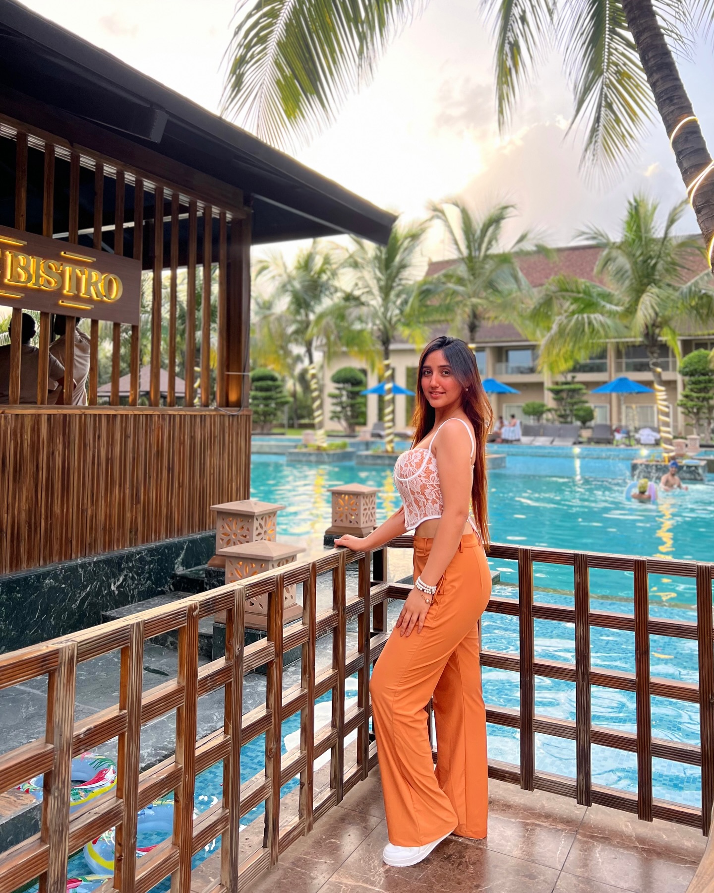 Sunset Skies And Lace Highs At Karjat