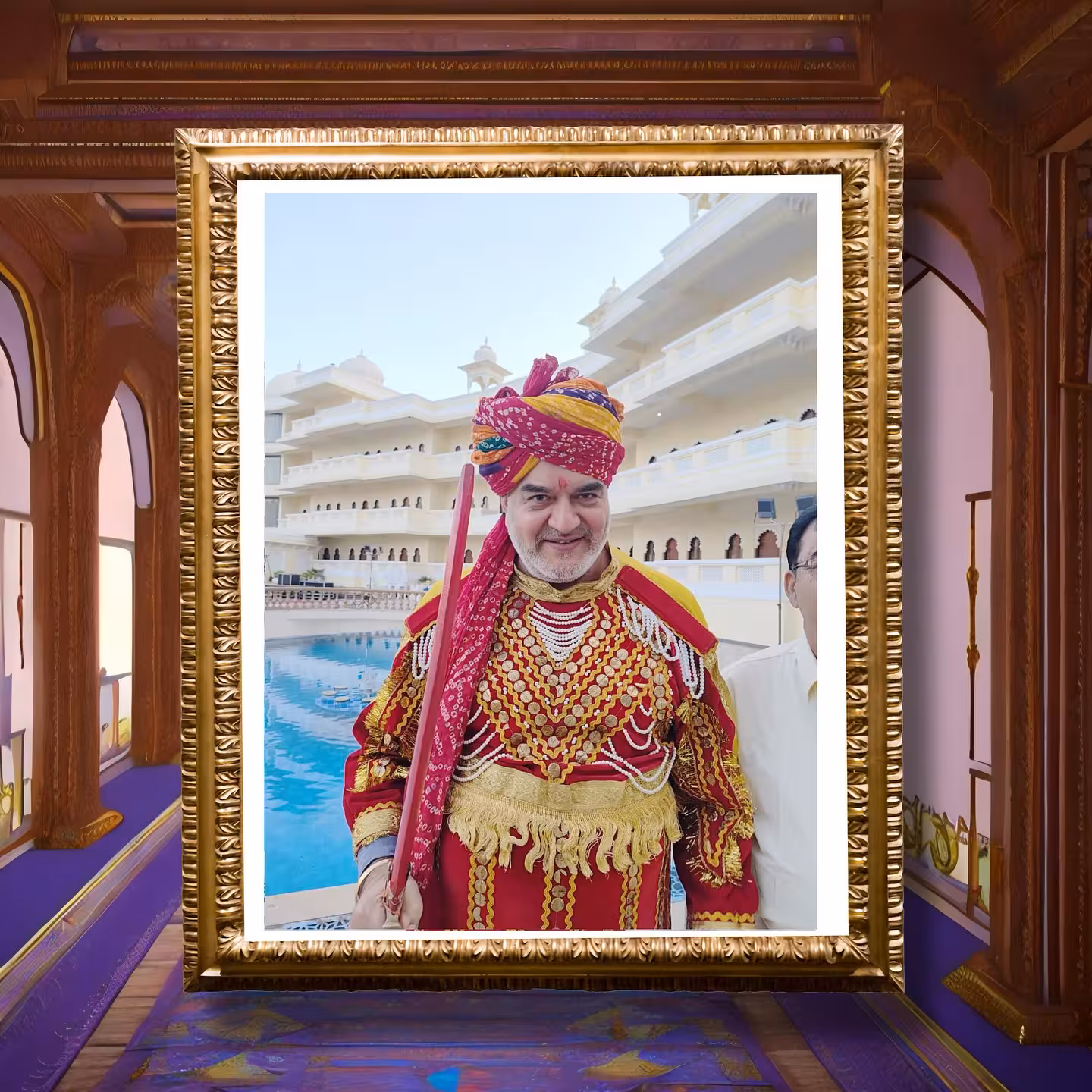Surendra Pal Stuns At Udaipur Wedding