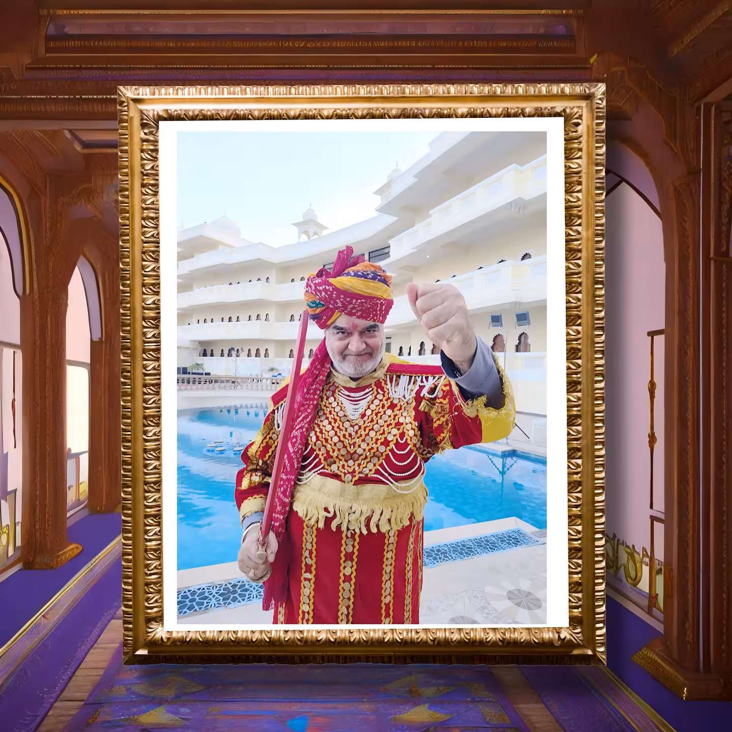 Surendra Pal Stuns At Udaipur Wedding
