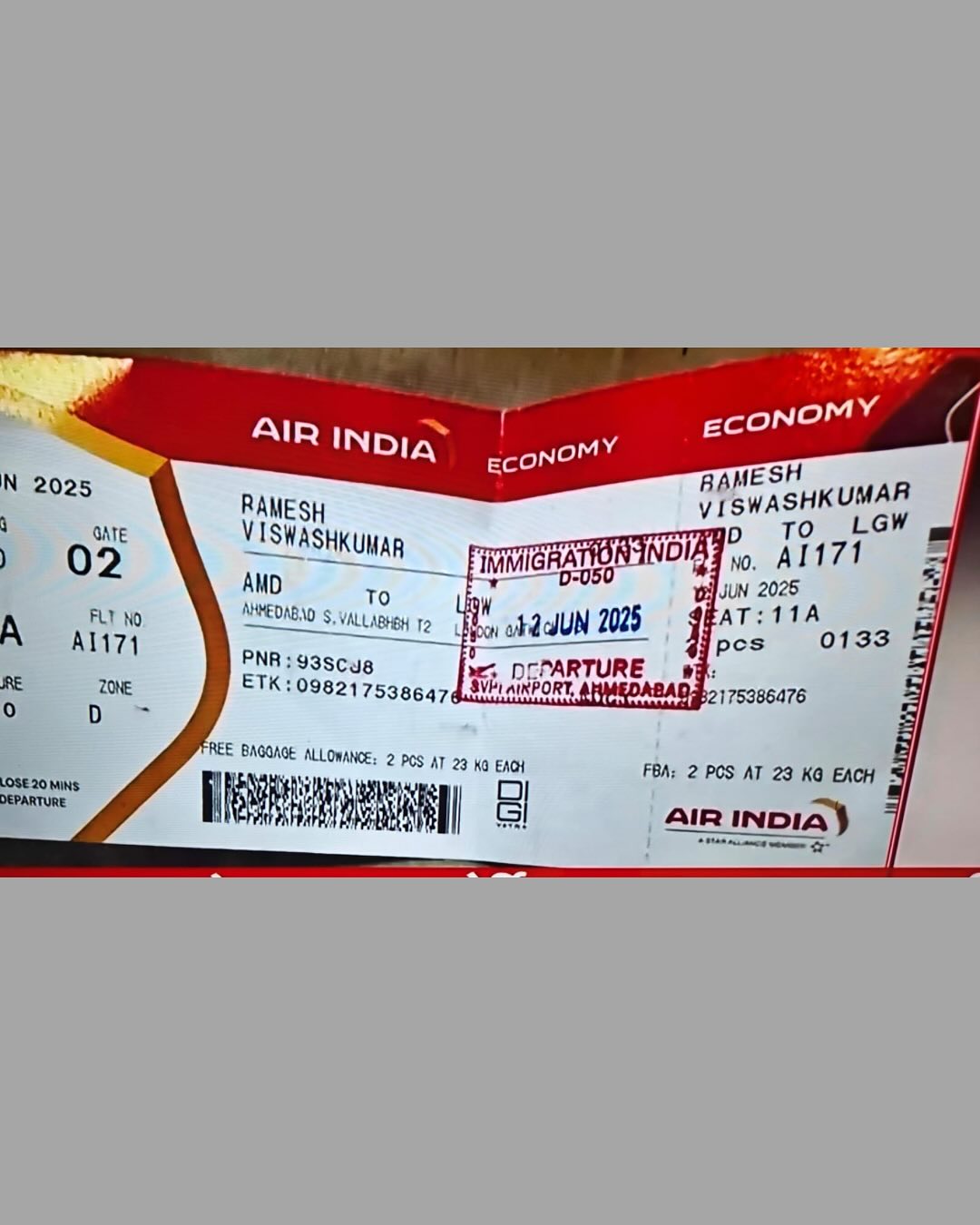 Survivor Found In Air India Crash