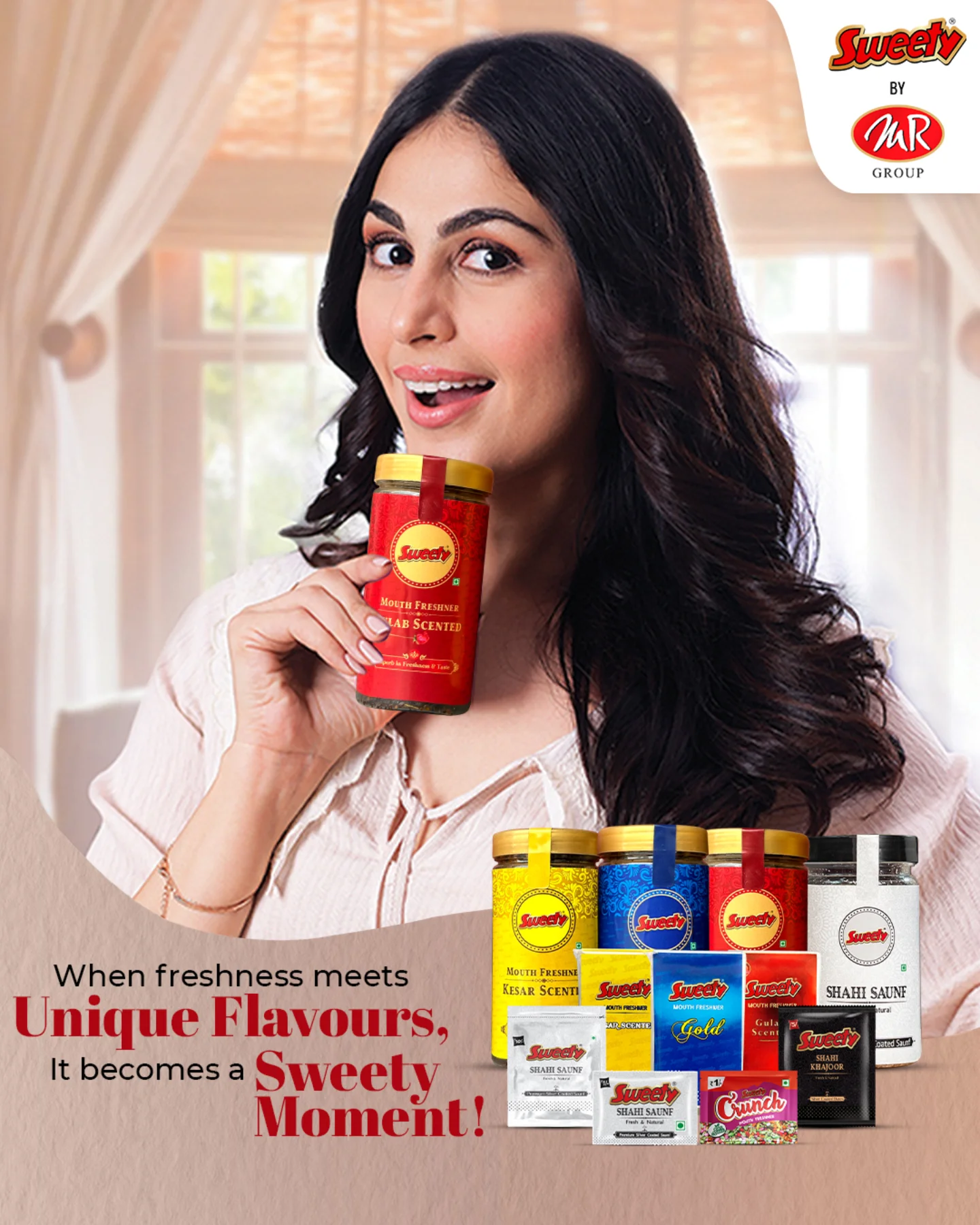 Fresh flavors and charm turn mundane moments into a delightful Sweety experience for real!