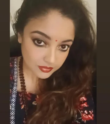 Tanushree Dutta Channels Divine Question