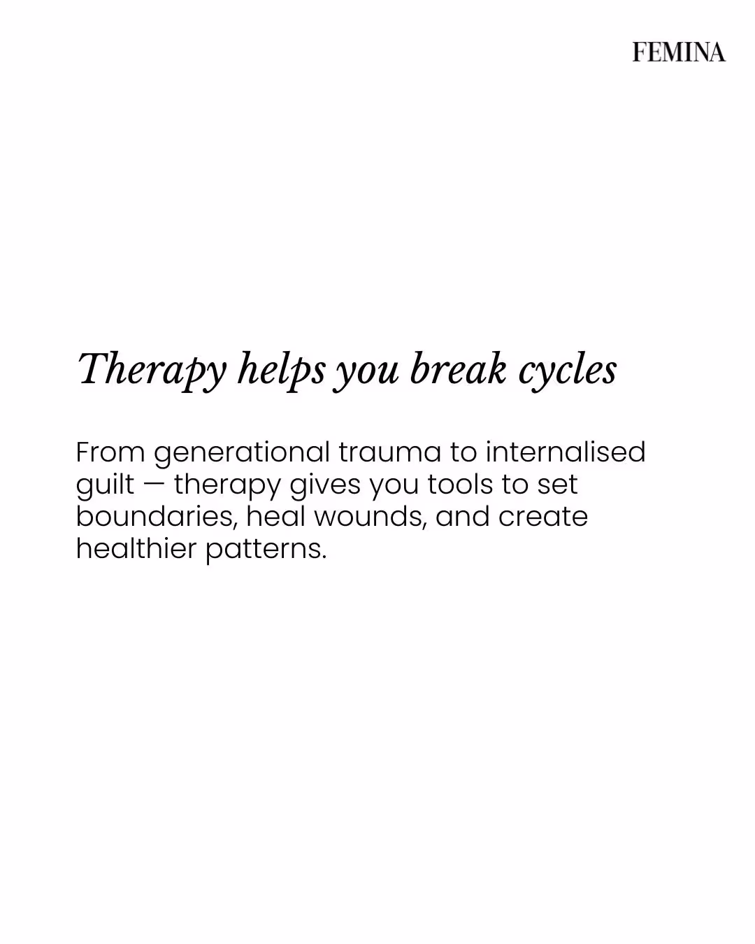 Therapy Is Power: A Step Toward Healing