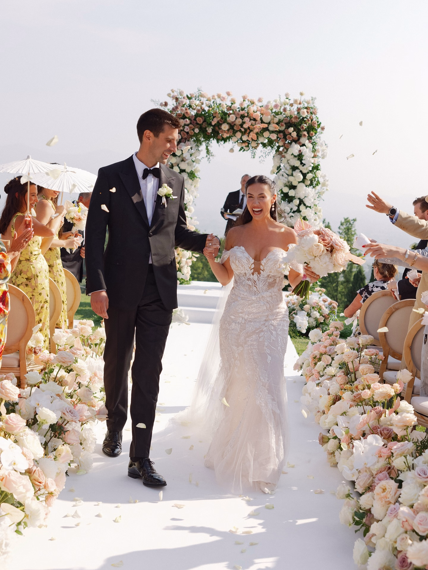 Tuscan Dream Wedding: Mr. & Mrs. Jones Unite
