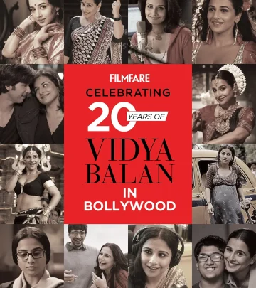 From Bengali debut to Bollywood triumph, Vidya Balan shines on her 20-year milestone 2023.