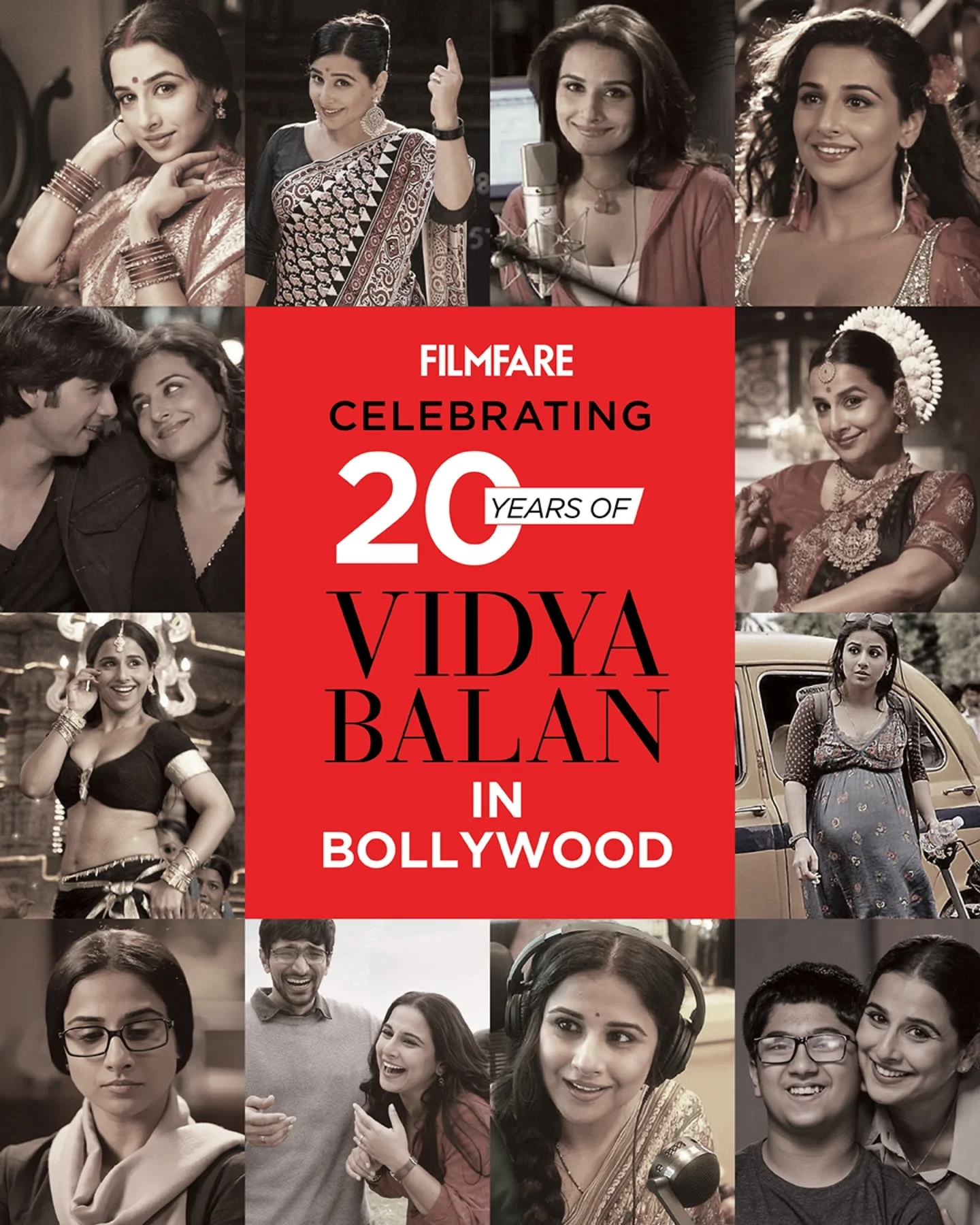 Vidya Balan Celebrates 20 Years From Bengali debut to Bollywood triumph, Vidya Balan shines on her 20-year milestone 2023.