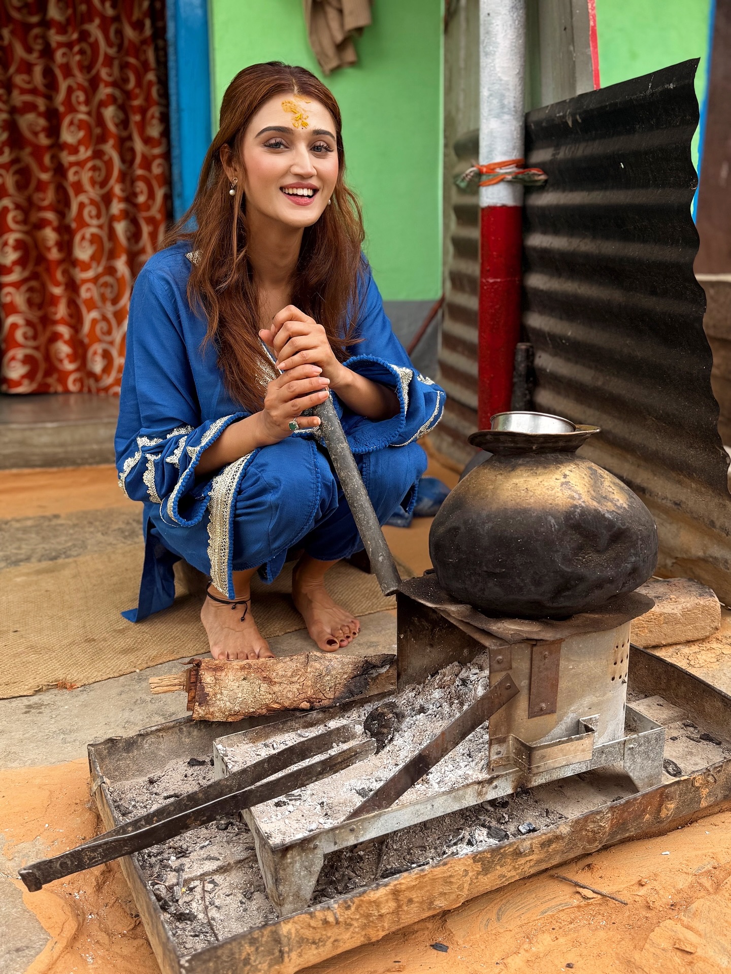 Village Moments In Uttarakhand