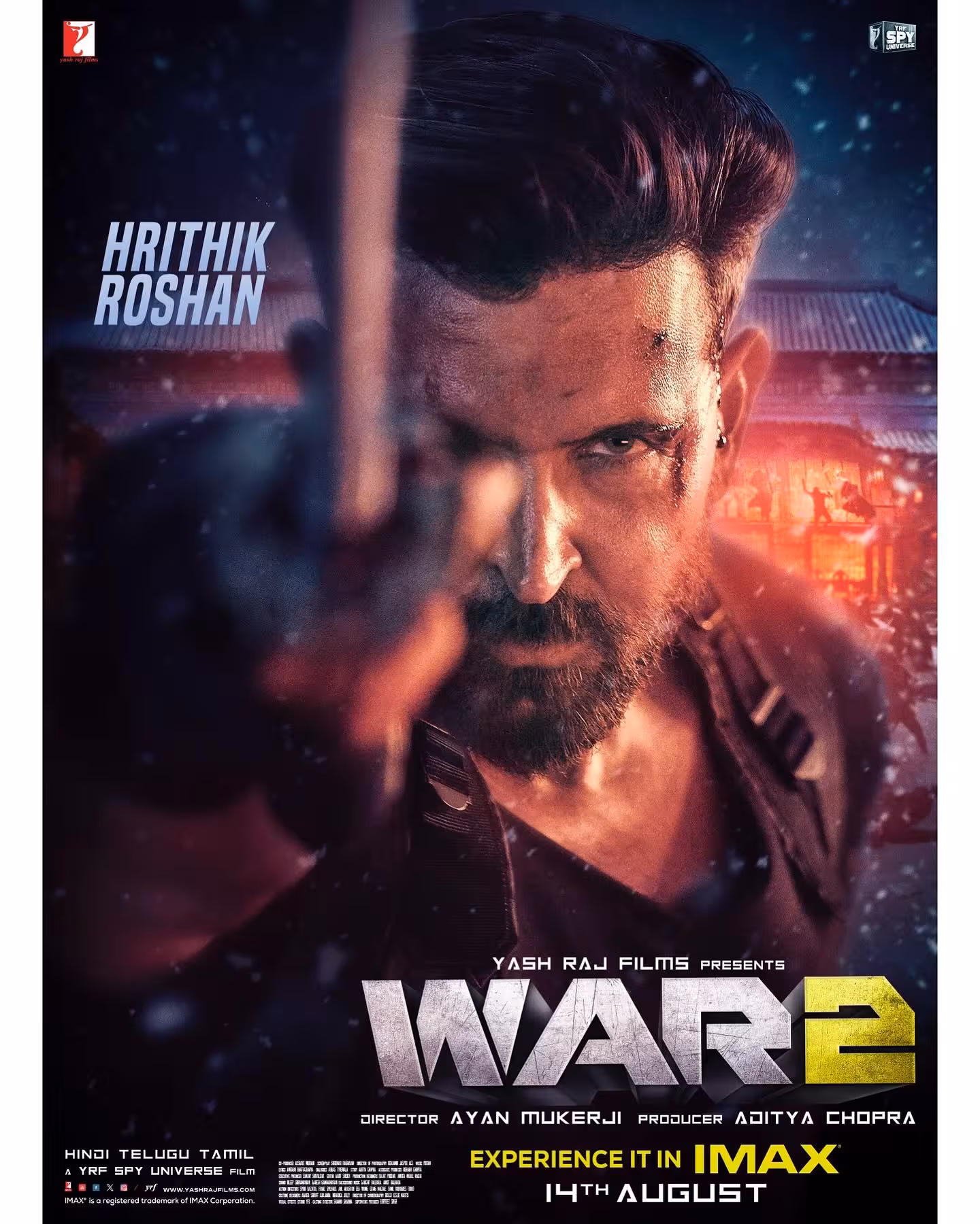 Hrithik Roshan ignites War2 countdown as cinematic battle awes global screens imminently!!