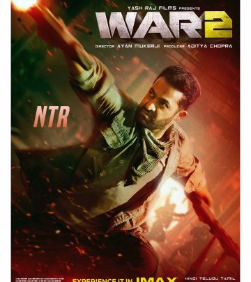 Countdown begins as War2 releases in Hindi, Telugu, Tamil on Aug 14 in elite cinemas live!