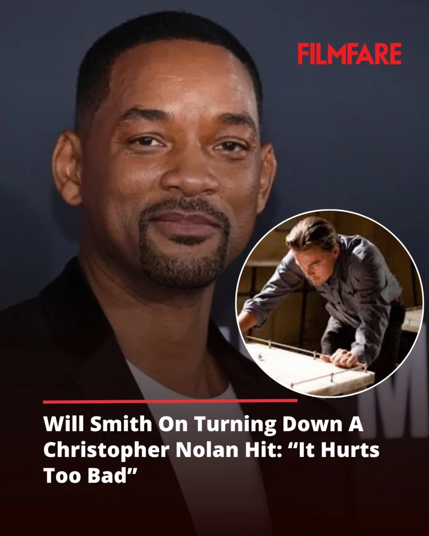 Will Smith’s Inception Revelation Actor recounts major missed chance in Nolan’s blockbuster while reflecting on his career choices.