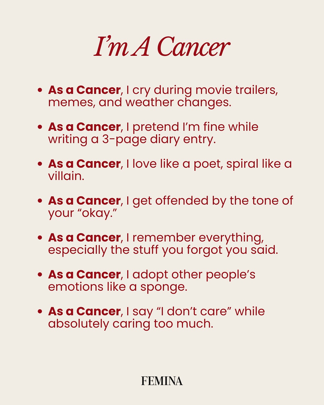 Zodiac Signs' Peak Traits