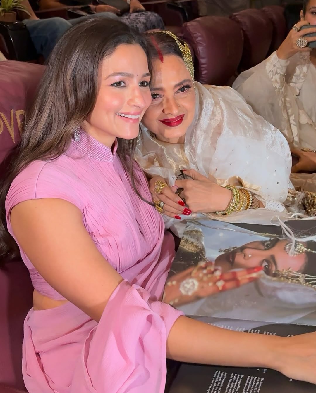 Alia Bhatt And Rekha: A Royal Bollywood Encounter