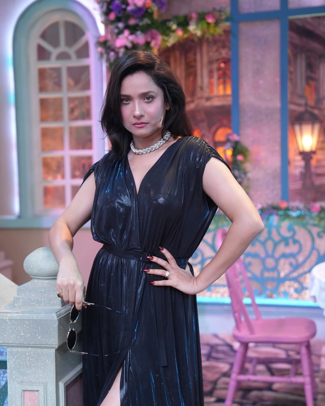 Ankita Lokhande Stuns In Elegant Black Look
