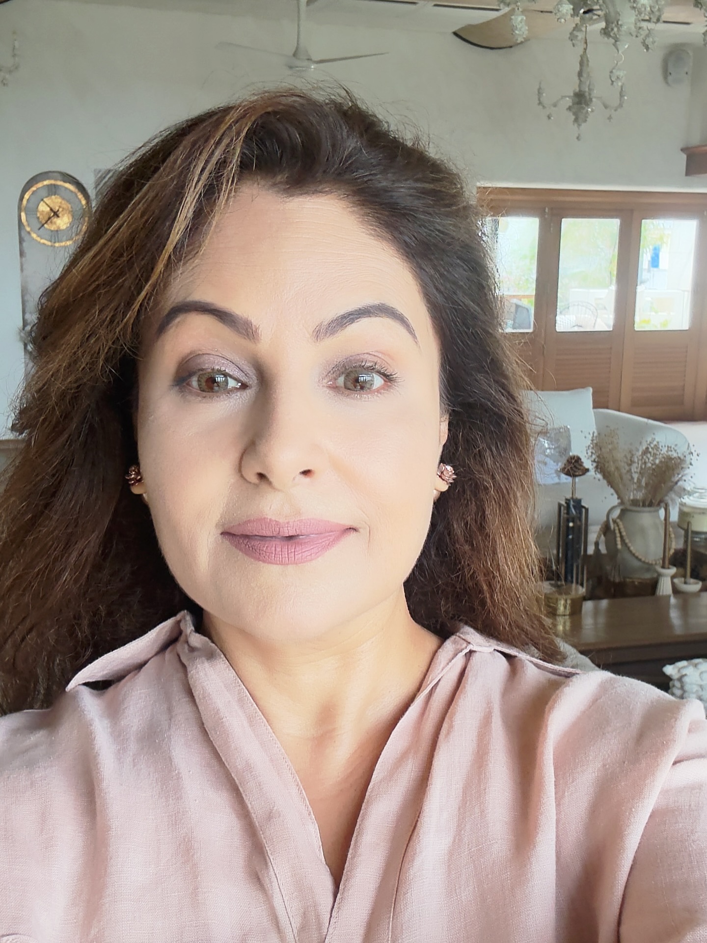 Ayesha Jhulka Radiates in Pink Glow
