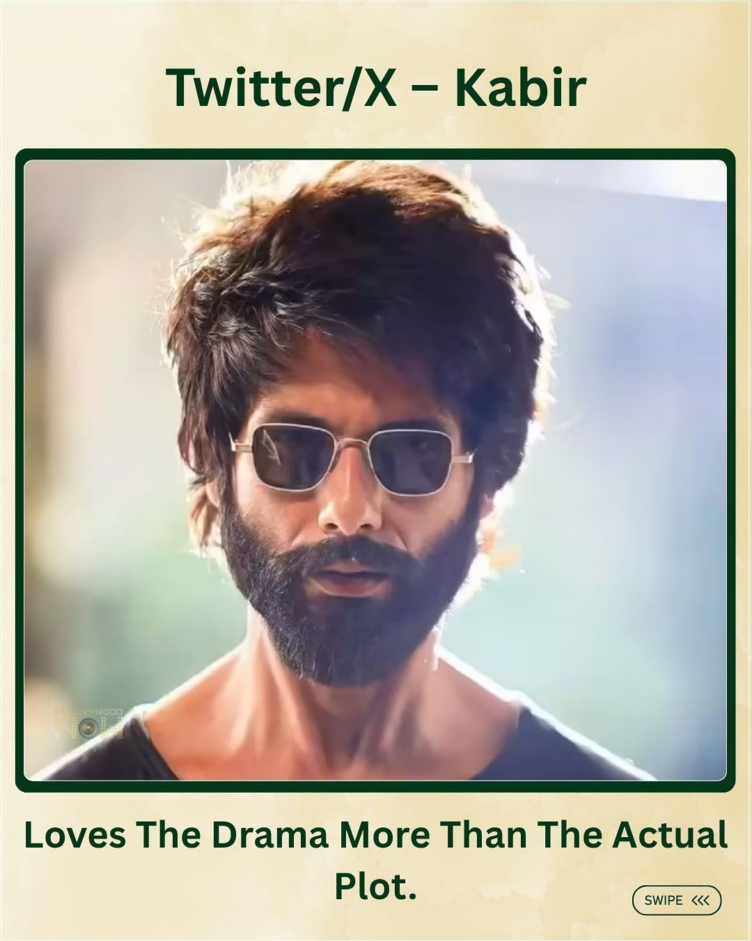 Bollywood Characters as Social Media Apps