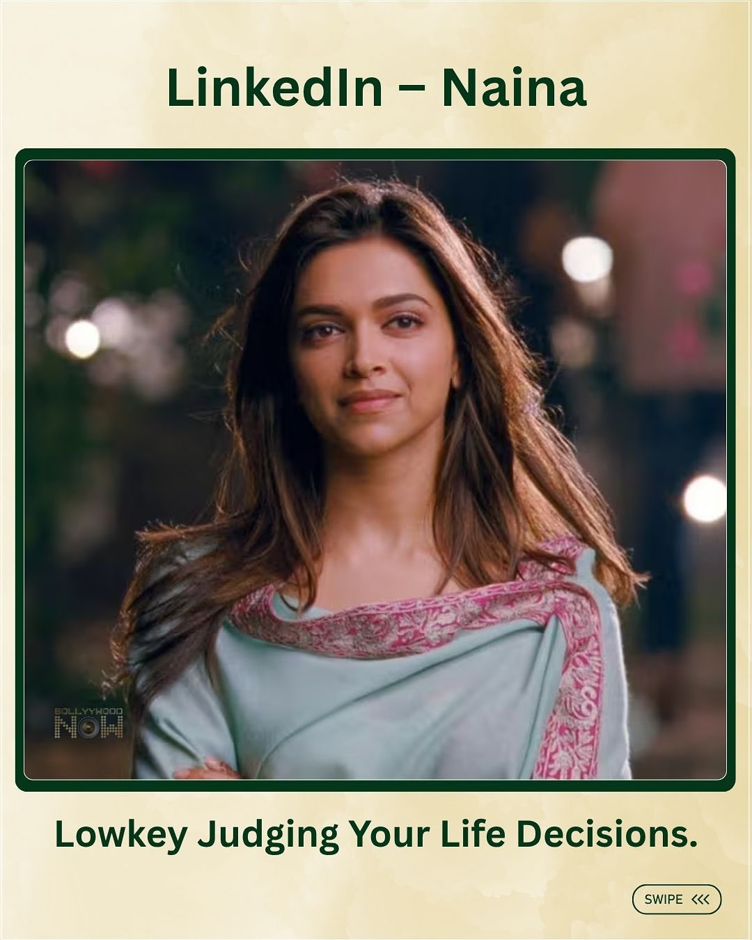 Bollywood Characters as Social Media Apps
