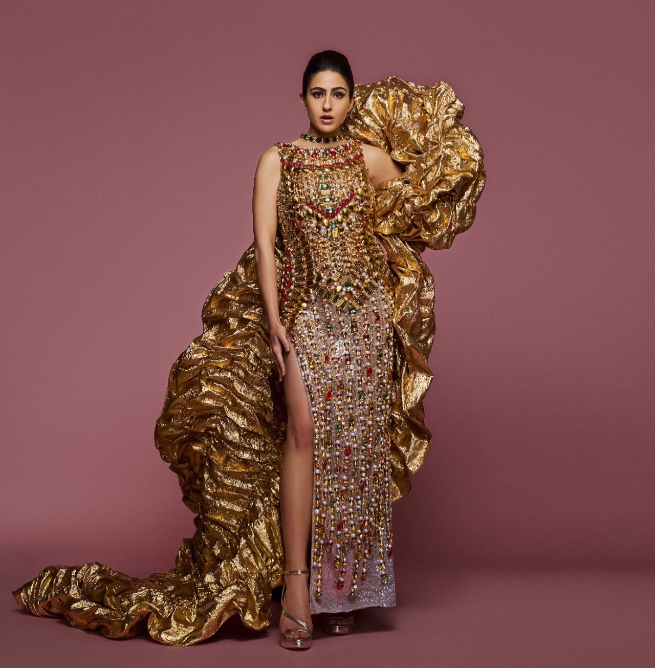 Byzantine Radiance: Sara Ali Khan Dazzles