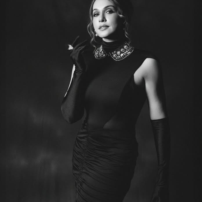 Isha Koppikar Radiates Classic Silver Screen Vibes