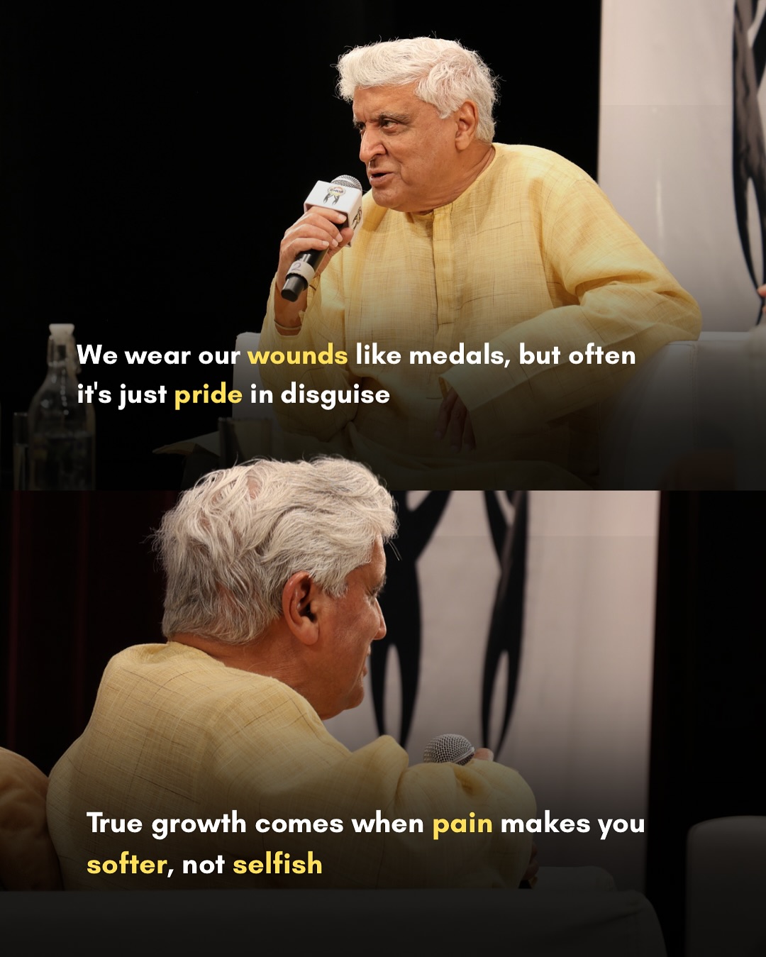 Javed Akhtar Reflects: Love, Pain, and Creativity