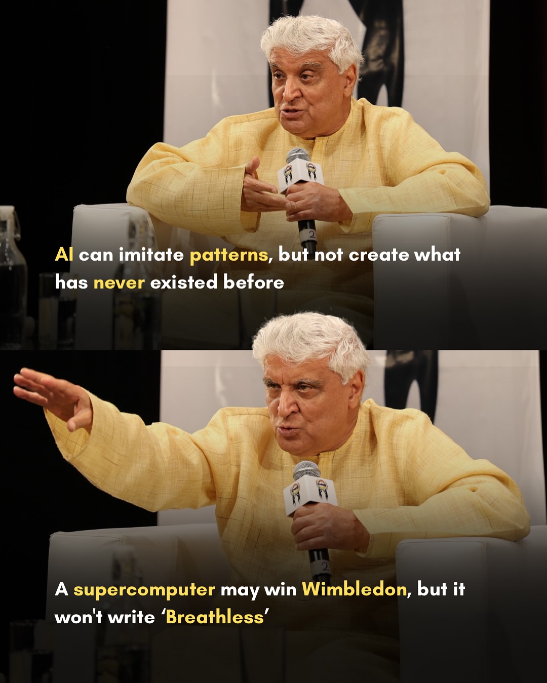 Javed Akhtar Reflects: Love, Pain, and Creativity