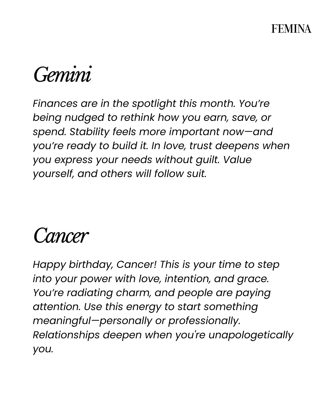 July Zodiac Forecasts