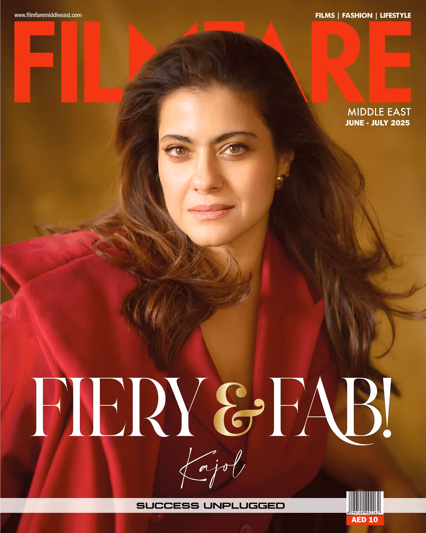 Kajol’s Debut in Mythological Horror Filmfare ME cover unveils Kajol’s evolution from romance queen to mythological horror star.