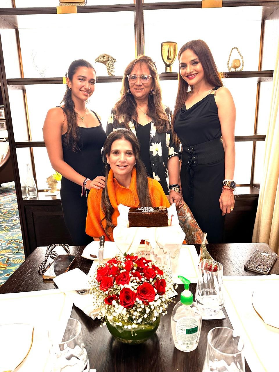 Madhoo Celebrates Rhea's Birthday