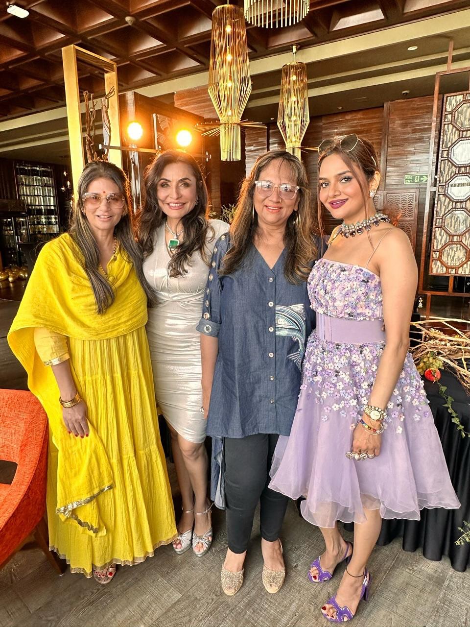 Madhoo Celebrates Rhea's Birthday