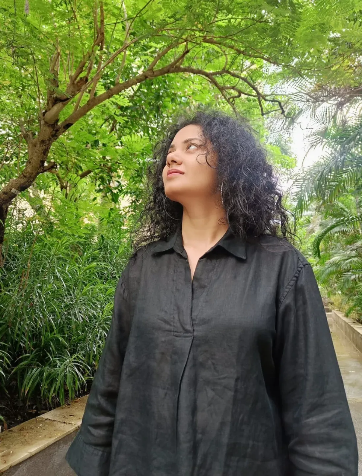 Anweshaa shares urban calm with a rainy day post that reveals mood, style, and pure charm.