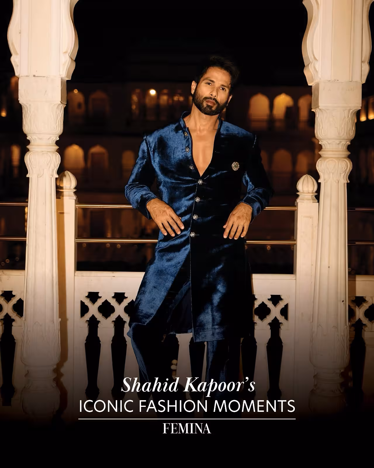 Experience the actor’s dynamic charm and evolving style in a standout Femina feature Today
