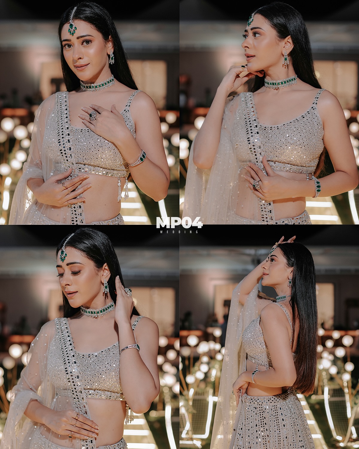 Wearing Tradition With Sparkle