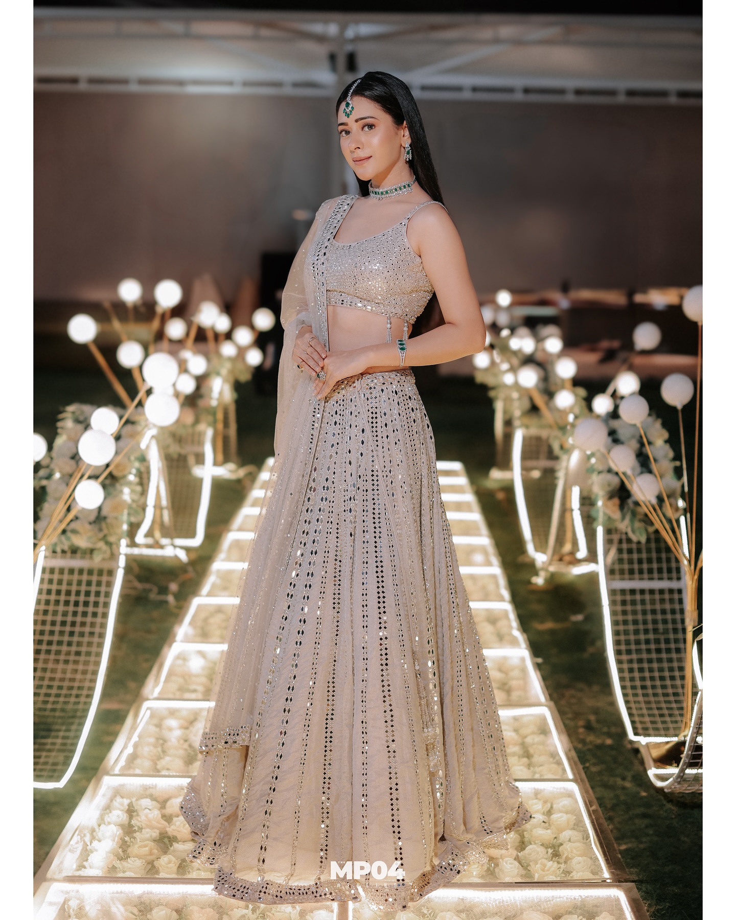 Wearing Tradition With Sparkle